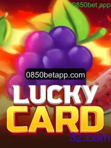 Descubra LuckyCard: O Novo Jogo Sensação no 0850bet App